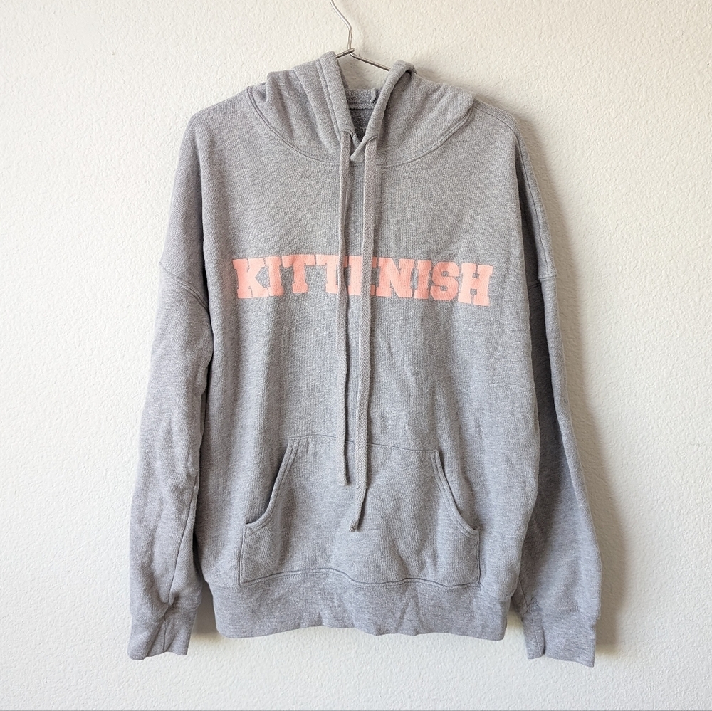 Kittenish Essential Basic Gray Pullover Hoodie Sw… - image 2